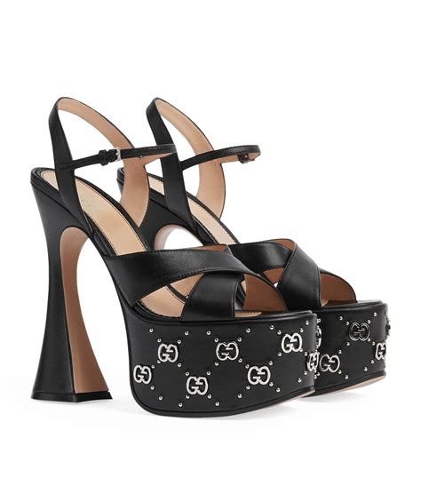 gucci platform sandals.